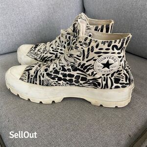 Converse Chuck Taylor All Star Lugged Jungle Art High Top Sneakers